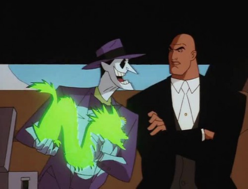 Joker und Lex: Ein verlockendes Angebot.