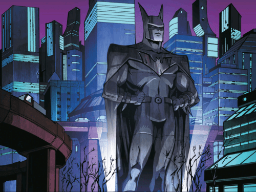 Batman als Monument der Abschreckung.