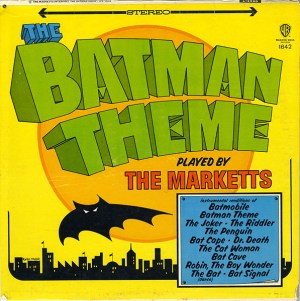 The Marketts: The Batman Theme (Plattencover)