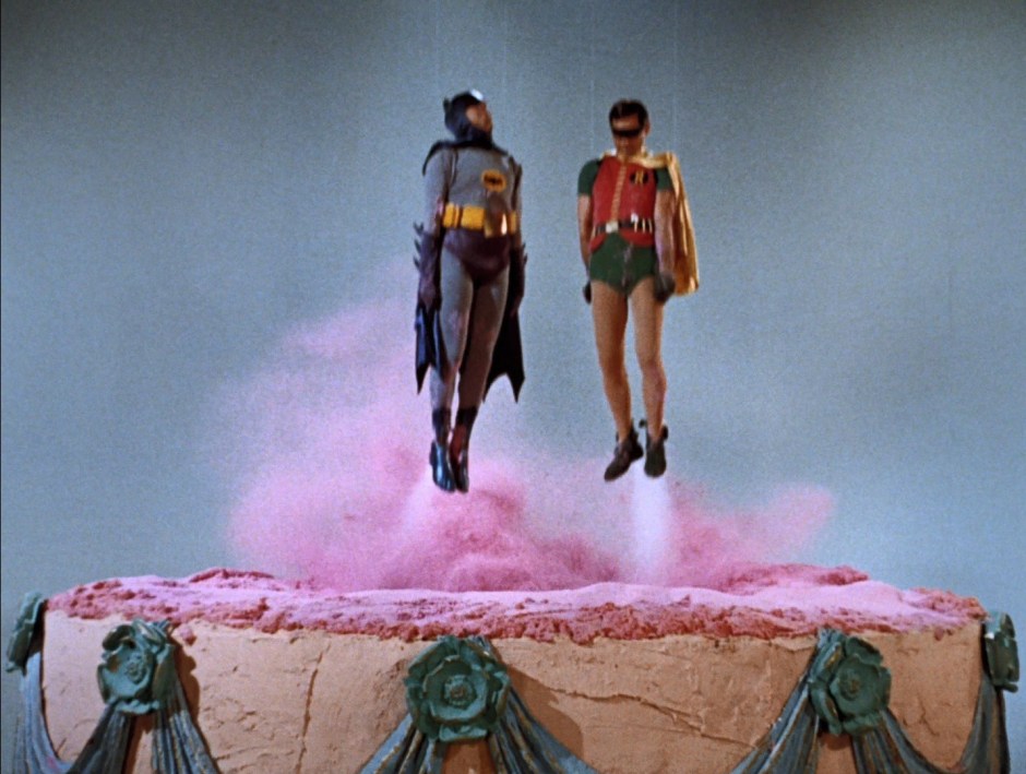 Batman und Robin's Anniversary Cake