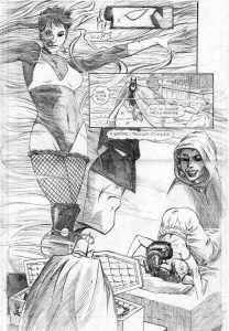 Dala trifft Batman in Dark Detective III