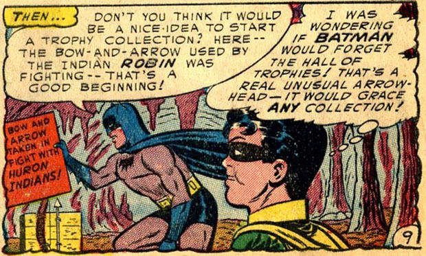 Trophäensammlung in der Bathöhle