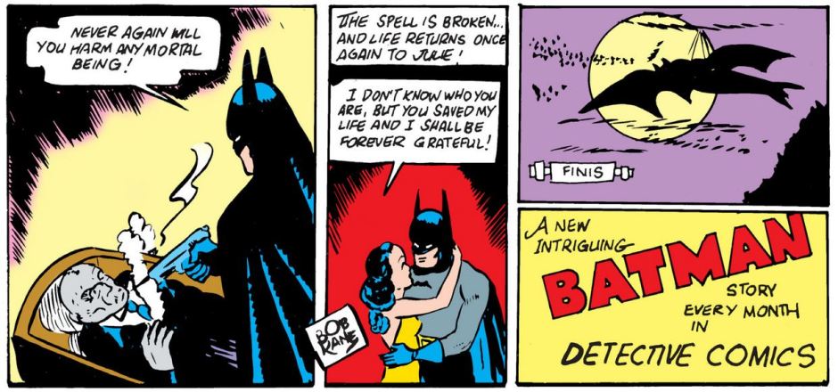 Batman erschießt die Vampire