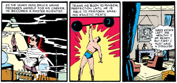 Bruce trainiert für seinen Kampf