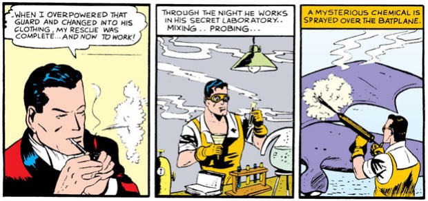 Bruce wieder im Labor