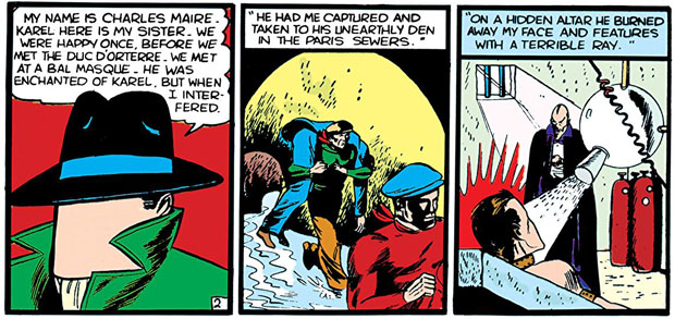 Charles Maire, der Mann ohne Gesicht