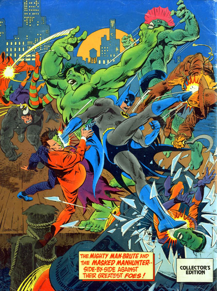 Batman vs. Hulk (Back Cover)