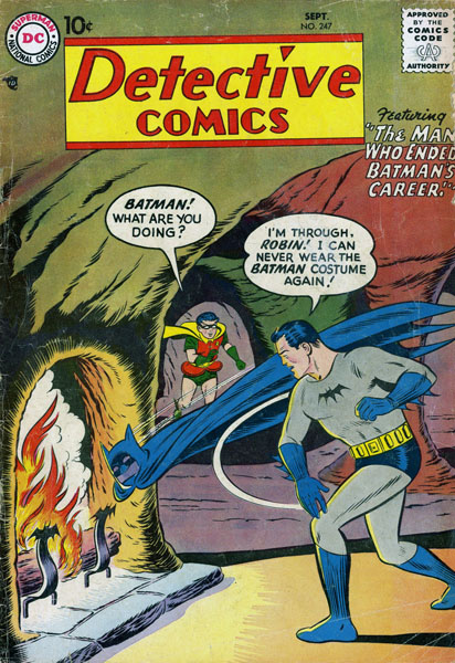 detective comics 247 cover