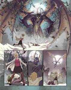 Seite aus "Harleen" (DC Comics)