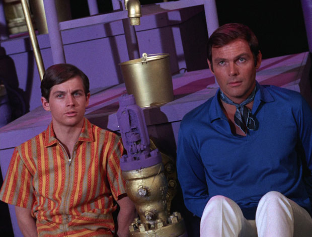 Gefangene im Parfum-Labor: Dick und Bruce.