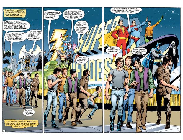 Superhero-Parade in Batman #237 (1971) 