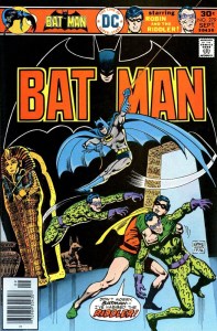 Batman & Robin vs. Riddler im Museum