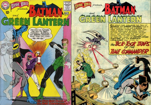 Batman und Green Lantern gegen den Time Commander