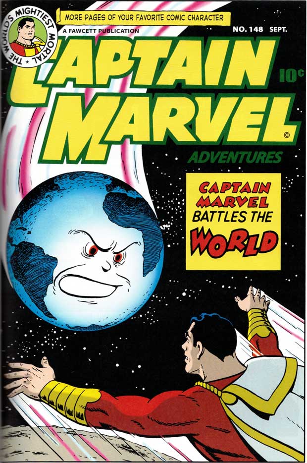 Captain Marvel Battles the World