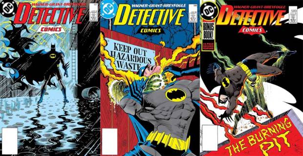 Batman vs Corrosive Man